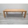 Premier Collection Turin Light Oak Medium End Extension Table - Grade A2 - Ref #0487