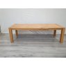 Premier Collection Turin Light Oak Medium End Extension Table - Grade A3 - Ref #0513