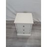 Premier Collection Ashby Soft Grey 3 Drawer Nightstand - Grade A3 - Ref #0527