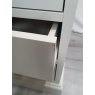 Premier Collection Ashby Soft Grey 3 Drawer Nightstand - Grade A3 - Ref #0527