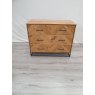 Premier Collection Riva Rustic Oak 3 Drawer Chest - Grade A2 - Ref #0529