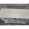 Premier Collection Hampstead White 3+4 Drawer Chest - Grade A2 - Ref #0532