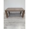 Signature Collection Logan Fumed Oak 6-8 Seat Extending Dining Table - Grade A3 - Ref #0539