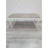 Premier Collection Montreux Grey Washed Oak & Soft Grey 4-6 Extension Table - Grade A3 - Ref #0556