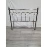 Headboards & Bedsteads Collection Krystal Antique Nickel Headboard King 150cm - Grade A3 - Ref #0567