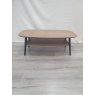 Gallery Collection Vintage Weathered Oak & Peppercorn Coffee Table - Grade A2 - Ref #0585