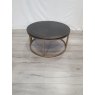 Signature Collection Chevron Peppercorn Ash Coffee Table - Grade A2 - Ref #0600