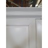 Signature Collection Chantilly White Double Wardrobe - Grade A3 - Ref #0606
