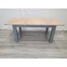 Premier Collection Oakham Dark Grey & Scandi Oak 4-6 Dining Table - Grade A2 - Ref #0607