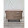 Gallery Collection Vintage Weathered Oak & Peppercorn Narrow Sideboard - Grade A3 - Ref #0612