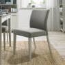 Premier Collection Bergen Grey Washed Uph Chair - Titanium Fabric (Single) - Grade A3 - Ref #0673