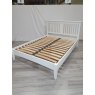 Premier Collection Hampstead White Bedstead King 150cm - Grade A2 - Ref #0675