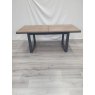 Signature Collection Tivoli Weathered Oak 6-8 Dining Table - Grade A3 - Ref #0694