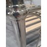 Headboards & Bedsteads Collection Krystal Shiny Nickel Bedstead King 150cm - Grade A3 - Ref #0552