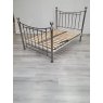 Headboards & Bedsteads Collection Isabelle Antique Nickel Bedstead Double 135cm - Grade A3 - Ref #0768