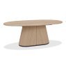 Signature Collection Vega Scandi Oak & Peppercorn 6 Seater Table