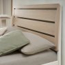 Premier Collection Larsen Scandi Oak & Soft Grey Slatted Double Bed Frame 135cm