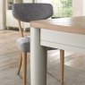 Premier Collection Larsen Scandi Oak & Soft Grey 4-6 Extension Dining Table