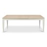 Premier Collection Larsen Scandi Oak & Soft Grey 6-8 Extension Dining Table