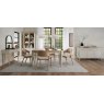 Premier Collection Larsen Scandi Oak & Soft Grey Display Unit