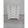 Signature Collection Chantilly White 2+4 Drawer Chest - Grade A3 - Ref #0896