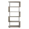 Signature Collection Duo Grey Oiled Oak Open Display Unit
