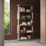 Signature Collection Duo Grey Oiled Oak Open Display Unit