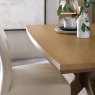 Premier Collection Kristen Oak & Light Weathered Oak 6 Seater Table