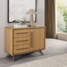 Premier Collection Kristen Oak & Light Weathered Oak Narrow Sideboard