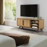 Premier Collection Kristen Oak & Light Weathered Oak Media Unit