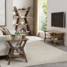 Premier Collection Kristen Oak & Light Weathered Oak Open Display Unit