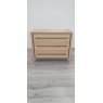 Premier Collection Rimini Aged Oak & Weathered Oak 3 Drawer Chest - Grade A3 - Ref #0976