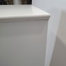 Premier Collection Ashby White 5 Drawer Tall Chest - Grade A3 - Ref #0991