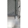 Gallery Collection Cezanne - Dark Grey Faux Leather Chairs with Black Legs (Pair) - Grade A2 - Ref #0997
