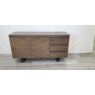 Signature Collection Ellipse Fumed Oak Wide Sideboard - Grade A2 - Ref #0998