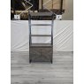 Signature Collection Ellipse Fumed Oak Open Display Unit - Grade A2 - Ref #1068