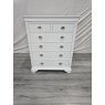 Signature Collection Chantilly White 2+4 Drawer Chest - Grade A2 - Ref #1070