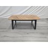 Signature Collection Emerson Rustic Oak & Peppercorn Rectangular Coffee Table - Grade A2 - Ref #1075