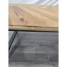 Signature Collection Emerson Rustic Oak & Peppercorn Rectangular Coffee Table - Grade A2 - Ref #1075