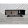 Signature Collection Emerson Weathered Oak & Peppercorn Media Unit - Grade A2 - Ref #1076
