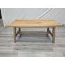 Signature Collection Camden Rustic Oak 4 - 6 Seater Dining Table - Grade A3 - Ref #1084
