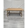 Signature Collection Camden Rustic Oak 4 - 6 Seater Dining Table - Grade A3 - Ref #1090