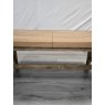 Signature Collection Camden Rustic Oak 4 - 6 Seater Dining Table - Grade A3 - Ref #1090