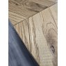 Signature Collection Ellipse Rustic Oak 6 Seater Dining Table - Grade A2 - Ref #1063
