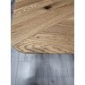 Signature Collection Emerson Rustic Oak & Peppercorn 4-6 Seater Dining Table - Grade A3 - Ref #1088