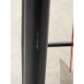Gallery Collection Cezanne - Dark Grey Faux Leather Bar Stools with Black Legs (Pair) - Grade A2 - Ref #0816-7