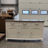 Premier Collection Montreux Grey Washed Oak & Soft Grey Wide Sideboard - Grade A3 - REF #1098