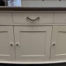 Premier Collection Montreux Grey Washed Oak & Soft Grey Wide Sideboard - Grade A3 - REF #1098