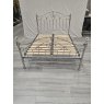 Headboards & Bedsteads Collection Elena Shiny Nickel King Bedstead 150cm - Grade A3 - Ref #1100