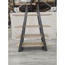 Premier Collection Cadell Aged Oak Open Display Unit - Grade A3 - Ref #1107